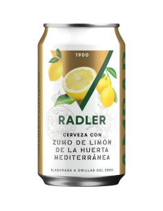 AMBAR CERVESA RADLER LLAUNA...